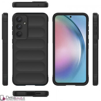 Magic Shield guminis dėklas - juodas (Samsung A55 5G) Magic Shield guminis dėklas - juodas (Samsung A55 5G)